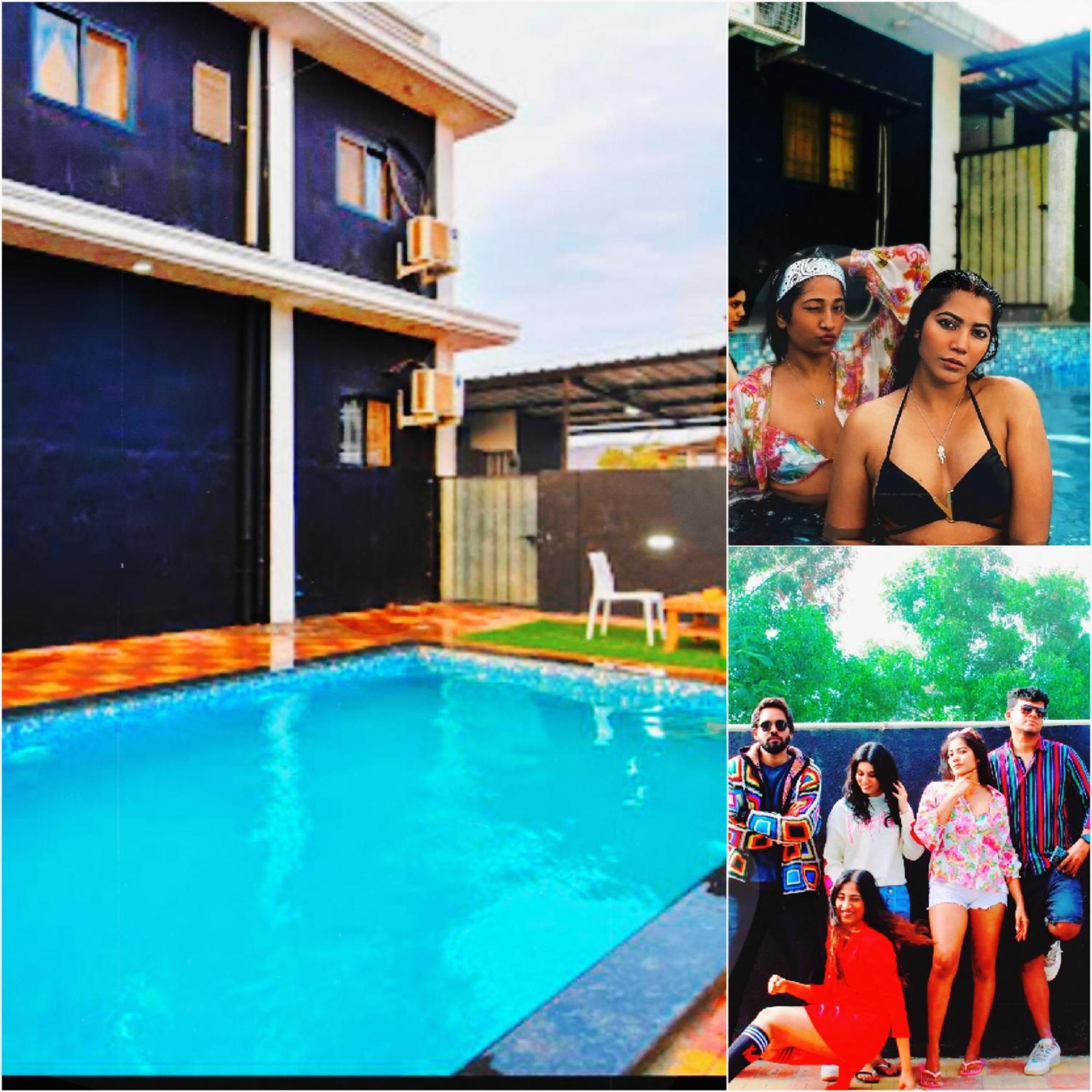 Empyrean Stay Ll 3Bhk Ll Black Horse Villa Ll Ac Ll Private Pool Ll Wifi II Lux Ll Лонавла Екстер'єр фото